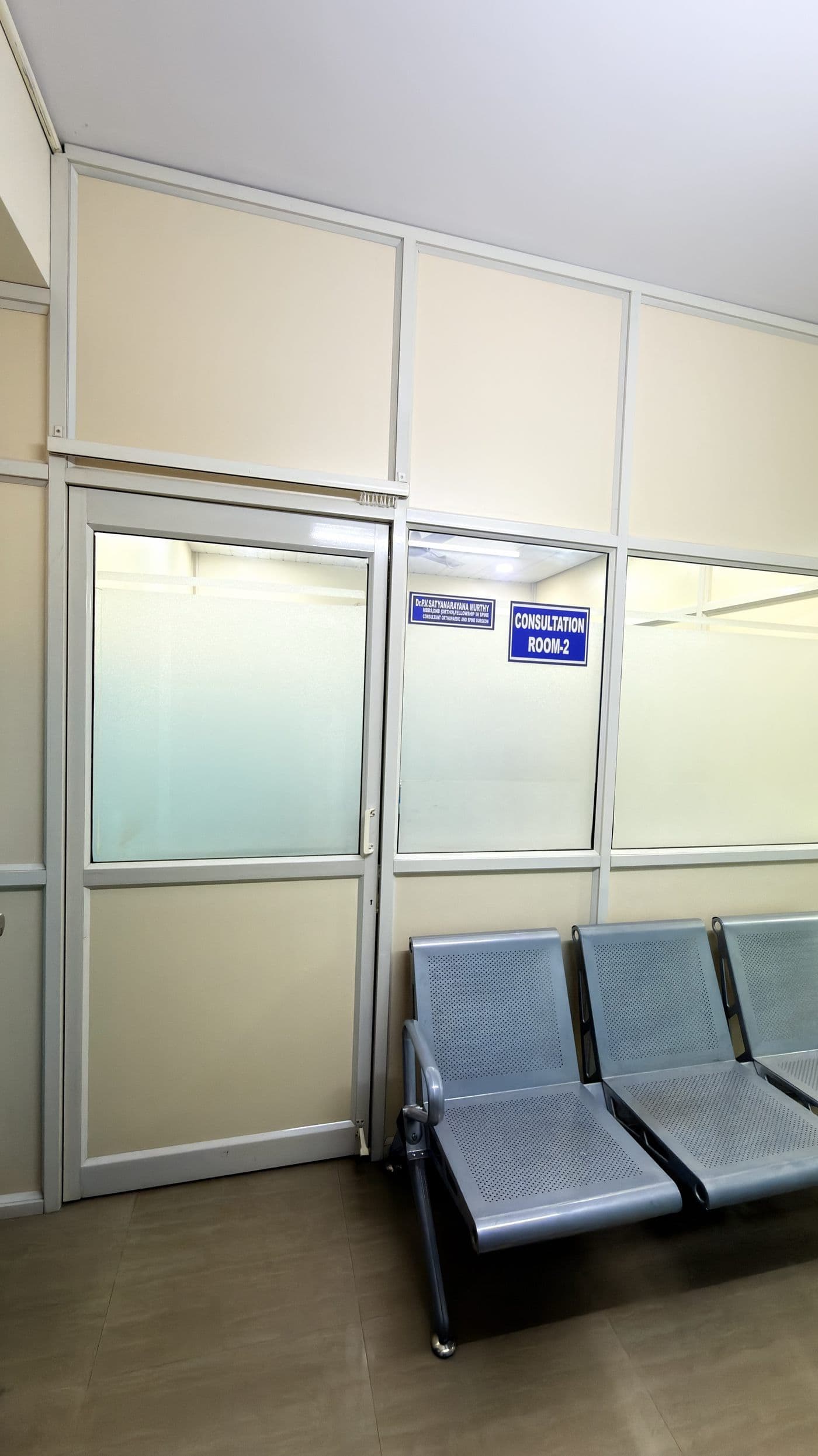 Corridor to the consulting rooms